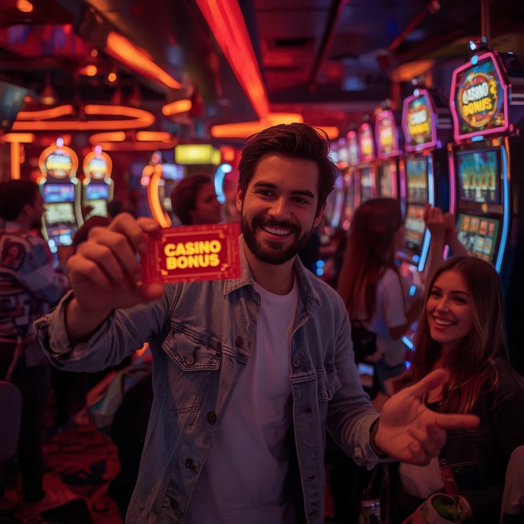 a person with a casino bonus EUSLOT CASINO