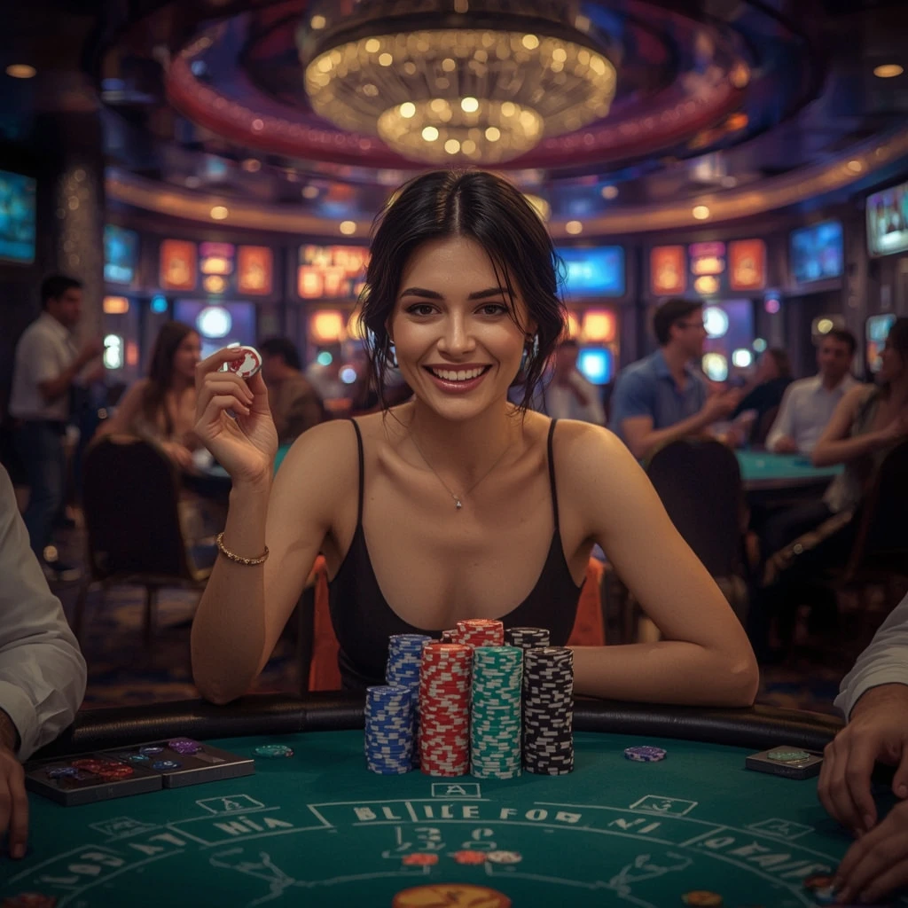 man holding a bonus at Euslot Casino